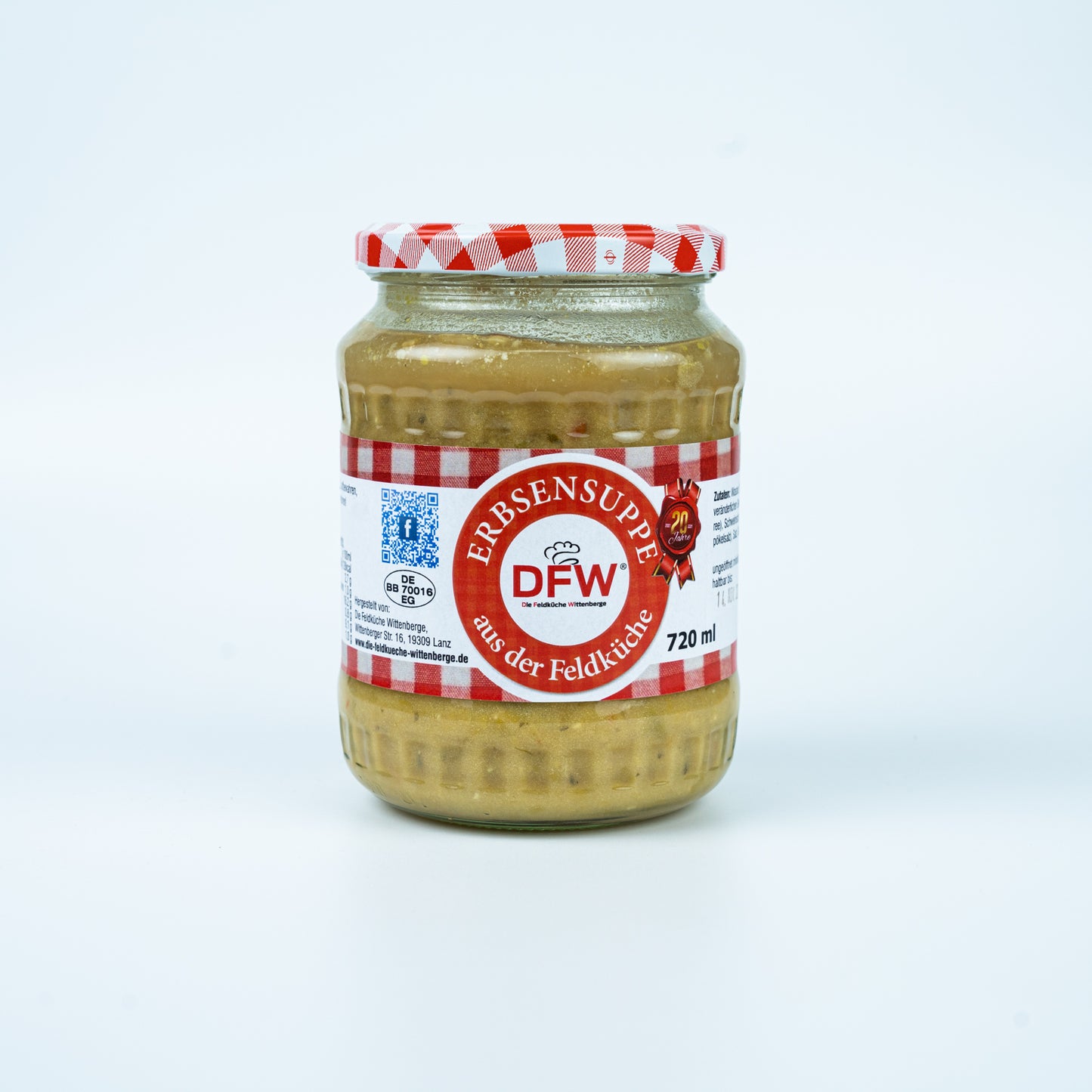 Erbsensuppe - Die Feldküche Wittenberge, 720 ml